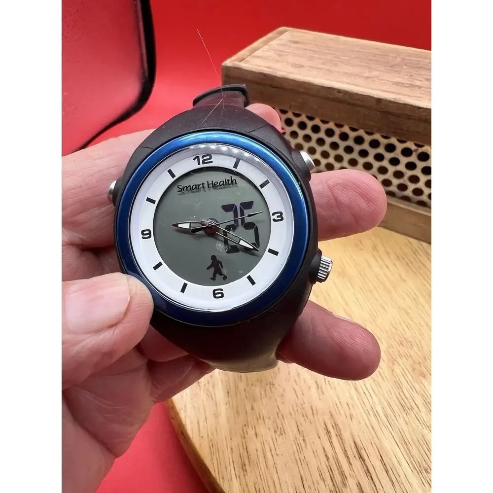 Smart Health S Pulse Technology Digital Quartz Watch New BATTERY
